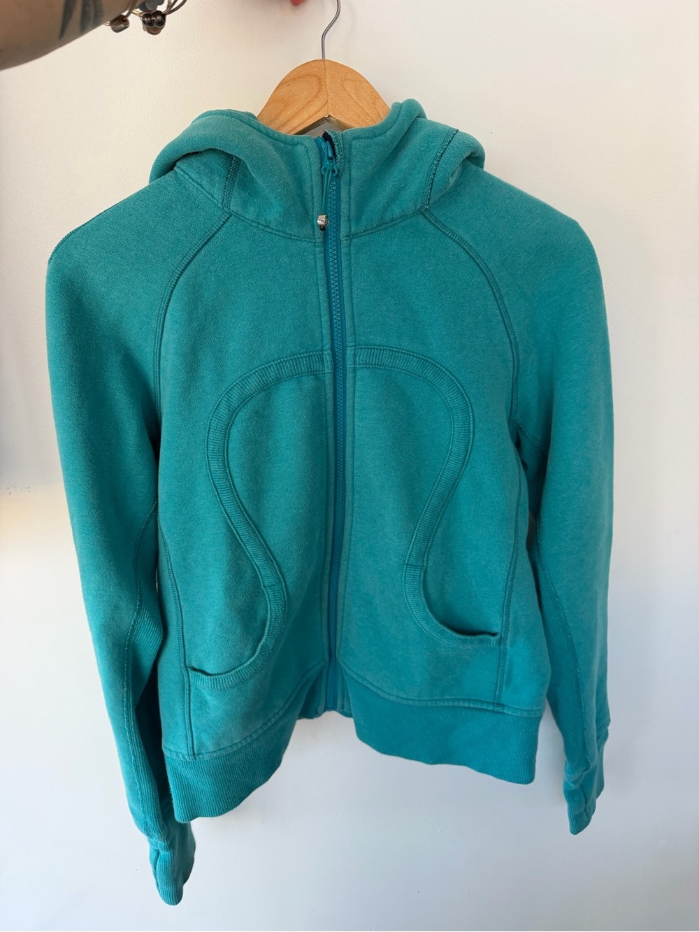 lululemon athletica Teal Zip Hoodie